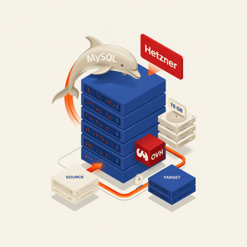 Migrare MySQL 5.7 EOL su Hetzner senza fermare il business: la ...